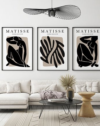 Zestaw 3 plakatów Matisse, OSOBY - Prezent dla męża