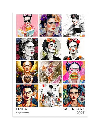 Kalendarz 2027 Frida, JBJart Justyna Jaszke