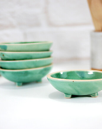 Ceramiczna miseczka na jajka, sosy, przyprawy, 10FingersArt