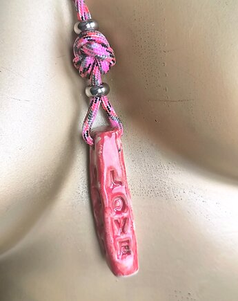 Naszyjnik SELF z paracordu, Juna art