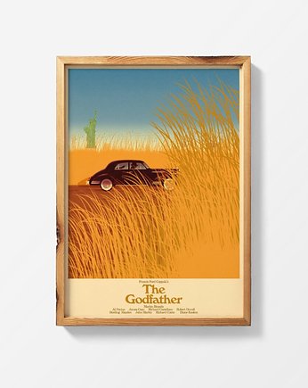 Godfather x movie poster, Justyna Frąckiewicz