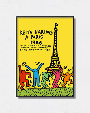 Keith Haring "Art Poster", Pas De LArt
