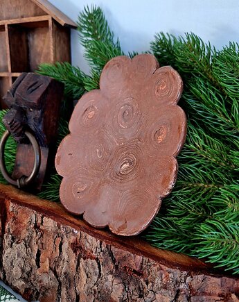 Patera podstawka ceramiczna, Wooden Love