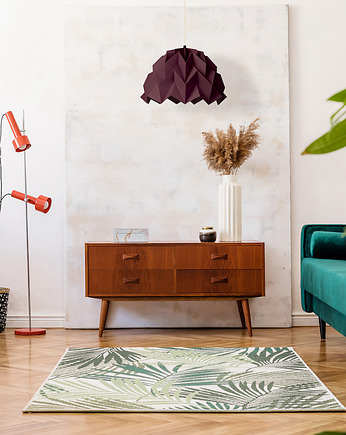 Lampa wisząca origami ICEBERG M brązowa/winna, Ynska