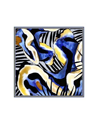 Jedwabna chusta premium, 90 cm - 90cm, Lenart View