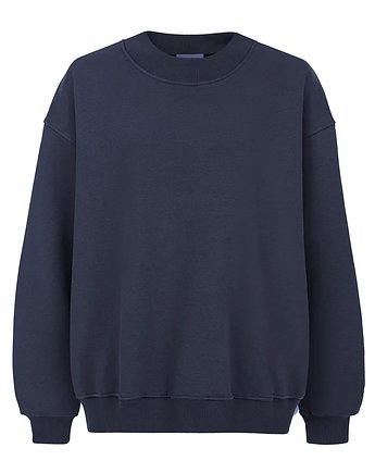 Bluza crew neck navy cheer long, Patchouli