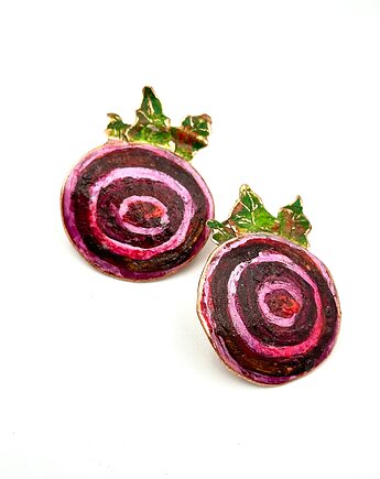 Kolczyki Buraki,  Buggy Jewels