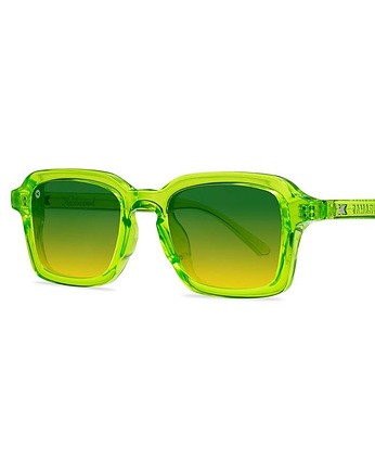 Limonkowe okulary Pucker Up Panoramas, SunloversSunglasses