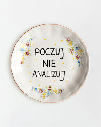 Talerz na ścianę - poczuj, nie analizuj, EMPE artstudio