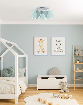 Regulowana 3 punktowa lampa sufitowa do pokoju dziecięcego MINORKA KIDS, LYSNE