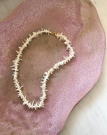 Naszyjnik SALTY biały koral, LEO jwlr