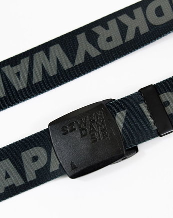 Pasek do spodni PODRÓŻE czarny, Szwendam sie