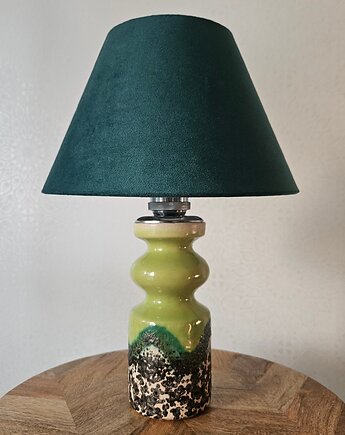 Zielona lampa ceramiczna VEB Haldensleben, Bring Your Colors Lamp