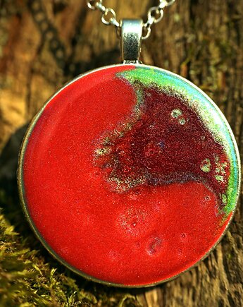 Wisiorek z żywicy - Pasja, Beasolart