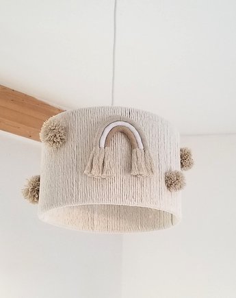 Lampa sufitowa do pokoju dziecka "Tęcze Nude", Marmys Felt Studio