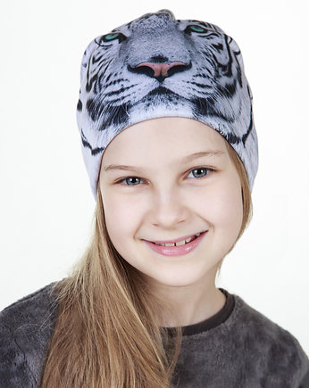 Czapka Magic Fun TIGER WHITE, hauer