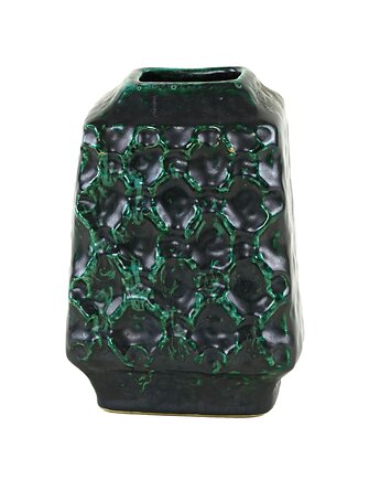 Wazon ceramiczny, niemiecki design, lata 70, produkcja: West Germany, Przetwory design