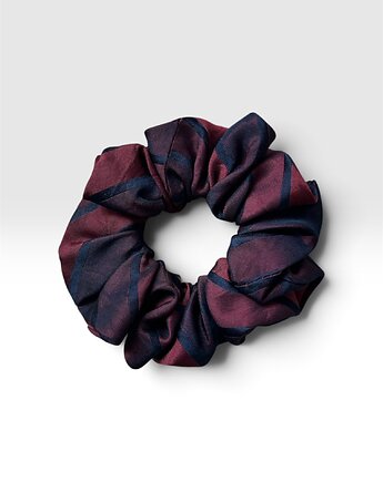 Jedwabna gumka scrunchie z upcyclingu, Lush from trash