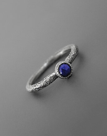 Pierścionek Lapis Lazuli - srebro 925, Pastelove Jewelry