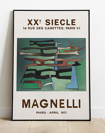 Alberto Magnelli - Exhibition Poster, Pas De LArt