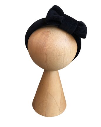 Opaska do włosów ze ściąganą kokardą kollale Basic, kollale