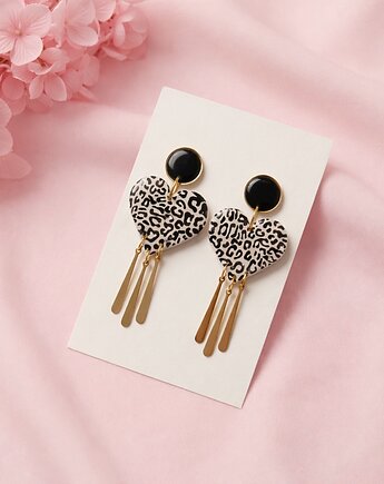 Kolczyki pozłacane Niepowtarzalne, Twarda Sztuka