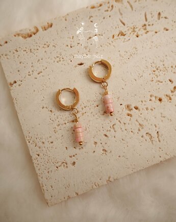 Kolczyki złote z jaspisem cesarskim, Maybe Jwlr