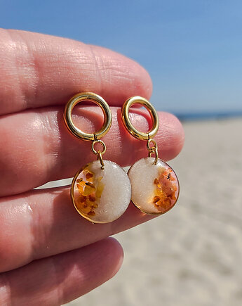 Kolczyki z bursztynem, Figa handmade accessories