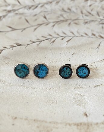 Kolczyki z kolekcji Aqua Varia, Slow Jewelry