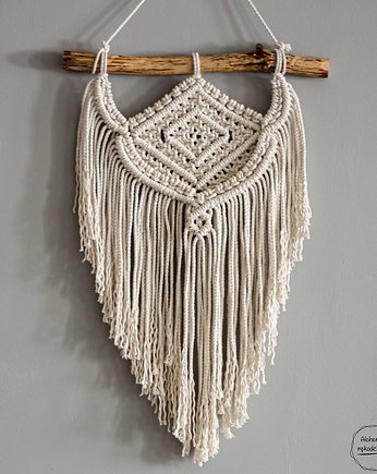 Makrama "Lea" dekoracja naścienna Boho, Alchemia Rękodzieła