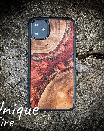 ETUI DREWNIANE UNIQUE 4 ŻYWIOŁY OGIEŃ HUAWEI, bewood