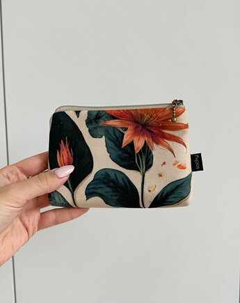 Card holder welur tropic, OSOBY - Prezent dla dziadka