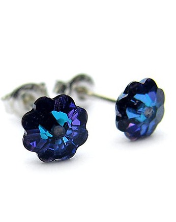Kolczyki Swarovski-Heliotropy, Marisella