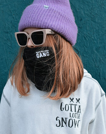 Czarny komin z polaru, DONT NEED NO SAMURAI