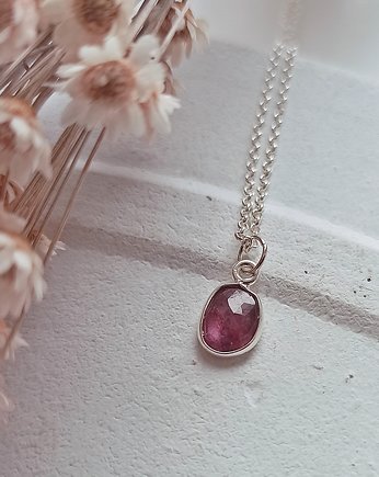 Naszyjnik Turmalin Srebro 925, Loa Jewellery