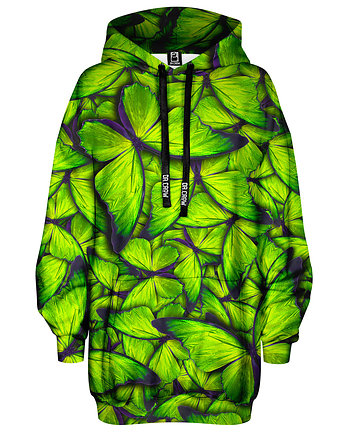 Bluza Oversize Tunika DR.CROW Motyle Green, DrCrow