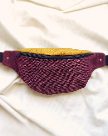 Burgundowa nerka XL, raspberi