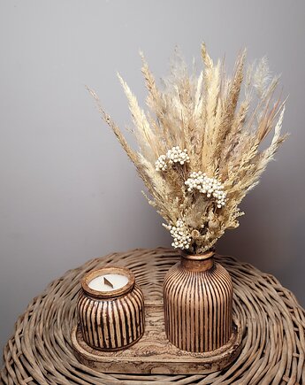 Naturalna dekoracja w stylu boho, Florals&Moss