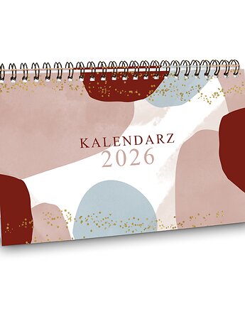 Kalendarz biurkowy 2026 GIRL POWER na biurko wolnostojący, Planerum