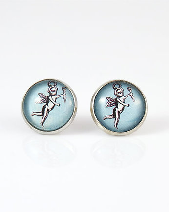 Kolczyki - Aniołek - sztyfty, wkrętki