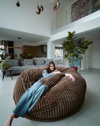 Gigantyczna Pufa Bean Bag Design Sako  XL 45, Milsen Design
