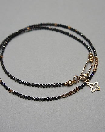 Spinel brązowy /choker/ - Szlachetna kolekcja, KiKa pracownia