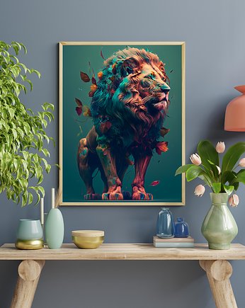 Plakat Lava Lew 5, Abstraktoria