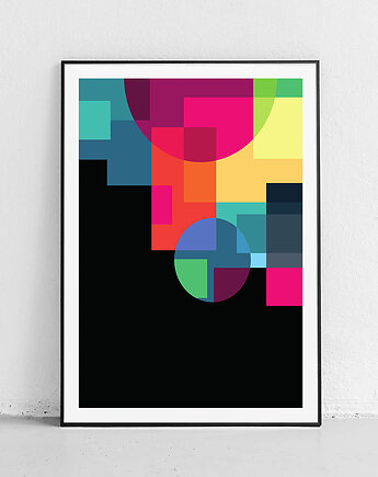 Plakat Kolorowe kontrasty w Bauhausie, Harvest Maison