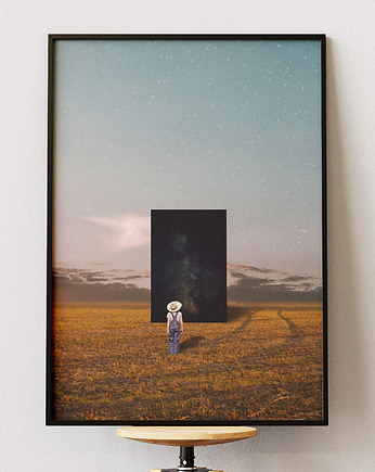 Plakat Outsider Poza Schematem - Kolaż Fine Art, DAPIDOKA