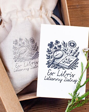 Exlibris Zestaw Na Prezent dla Miłośnika Natury, RetroNadruk