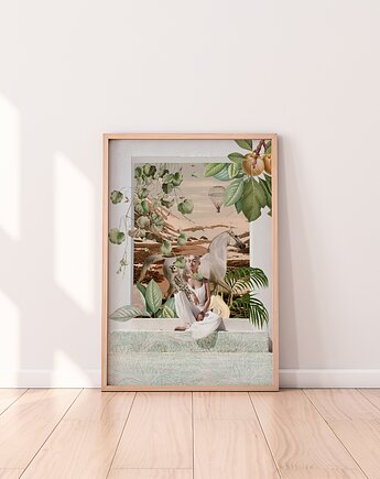 Plakat - Wejdź do mojej bajki, hint of time collage studio