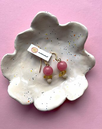 Kolczyki Jadeit&Cytryn, Studio Trele