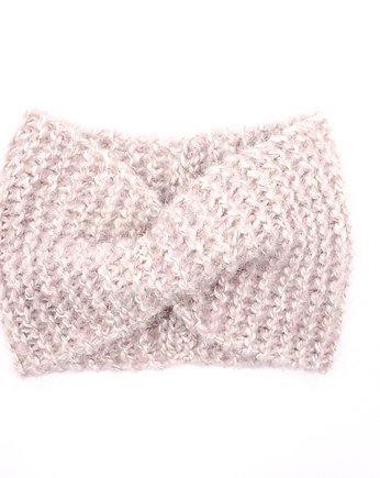 Opaska retro light pink na drutach, RękaProduction