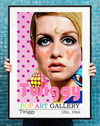 Plakat Twiggy 1966, Project 8